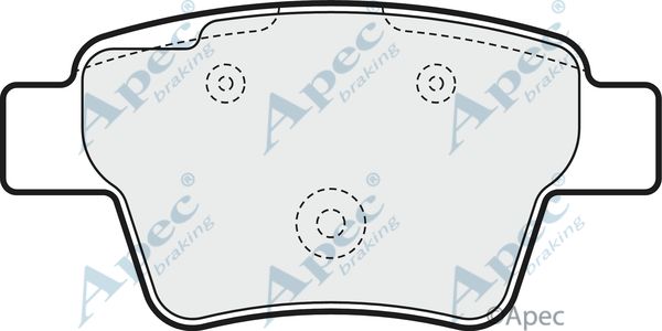 APEC BRAKING Jarrupala, levyjarru PAD1558